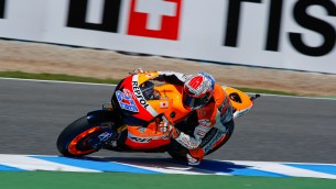 warm up motogp report jerez