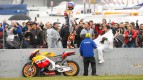 Stoner, Rossi, Jerez Race - by Juan Carlos Toro del Rio