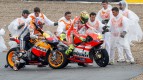 Stoner, Rossi, Jerez Race - by Juan Carlos Toro del Rio