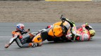Stoner, Rossi, Jerez Race - by Juan Carlos Toro del Rio
