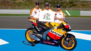 repsol riders supoorts honda safety's activities