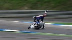 Estoril 2011 - Moto2 - QP - Yonny Hernandez - Crash