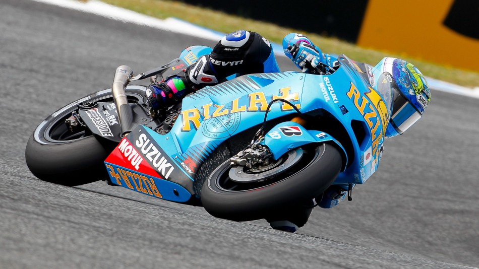 Alvaro Bautista, Rizla Suzuki MotoGP, Estoril QP