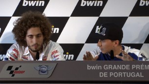 Estoril QP press conference Lorenzo Simoncelli