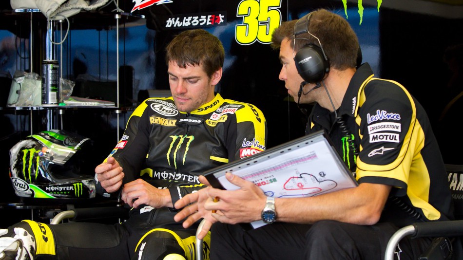 Cal Crutchlow, Monster Yamaha Tech 3, Estoril Test