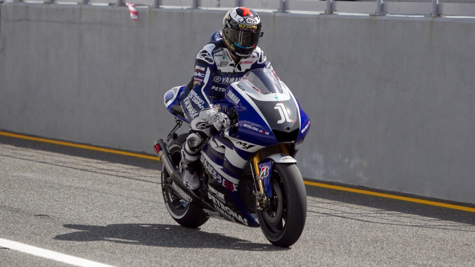 Jorge Lorenzo, Yamaha Factory Racing, Estoril Test