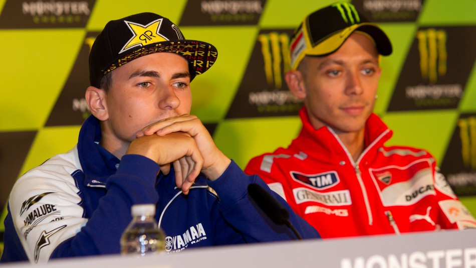 Jorge Lorenzo, Valentino Rossi, Yamaha Factory Racing, Ducati Team, Le Mans