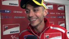 Rossi outlines task from third row