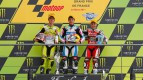 Nico Terol, Maverick Viñales, Efren Vazquez, Bankia Aspar Team, Blusens by Paris Hiliton, Avant AirAsia-Ajo, Le Mans RAC