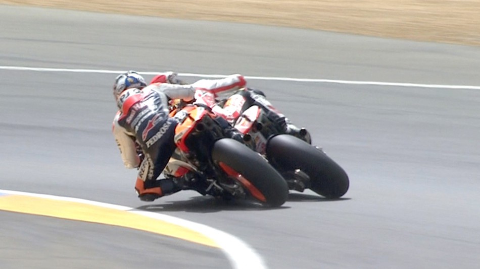 Dani Pedrosa, Marco Simoncelli, Repsol Honda Team, San Carlo Honda Gresini, Le Mans RAC