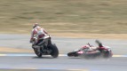 Dani Pedrosa, Marco Simoncelli, Repsol Honda Team, San Carlo Honda Gresini, Le Mans RAC
