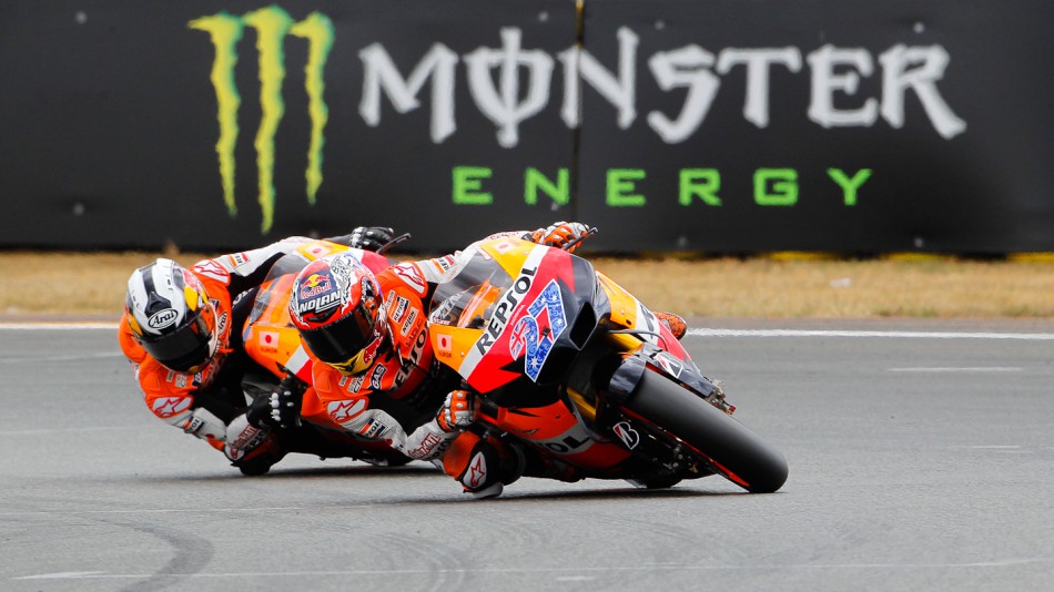 Casey Stoner, Dani Pedrosa, Repsol Honda Team, Le Mans RAC