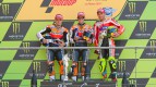 Dovizioso, Stoner, Rossi, Repsol Honda Team, Ducati Team, Le Mans RAC
