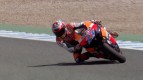 Stoner in action in Jerez with the 2012 Honda prototype