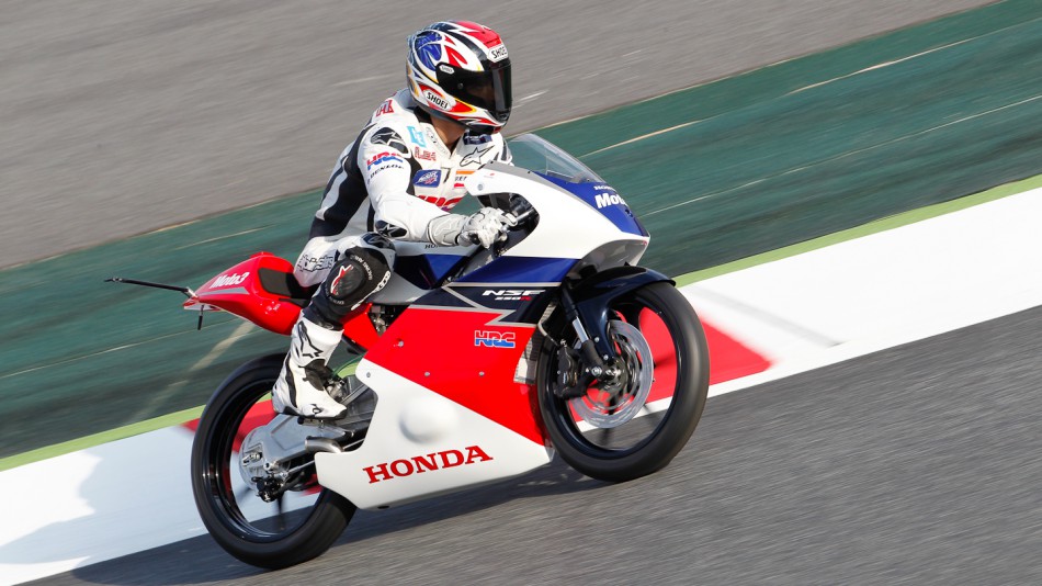 Alex Criville, Honda NSF250R Moto3, Circuit de Catalunya