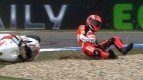 Assen 2011 - Moto2 - Race - Action - Stefan Bradl - Crash