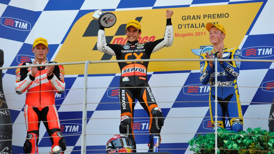 Bradl, Marquez, Smith, Viessmann Kiefer Racing, Team CatalunyaCaixa Repsol, Tech 3 Racing, Mugello RAC
