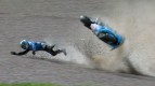 Sachsenring 2011 - MotoGP - Warm Up - Alvaro Bautista - Crash