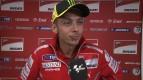 Rossi reviews Sachsenring race