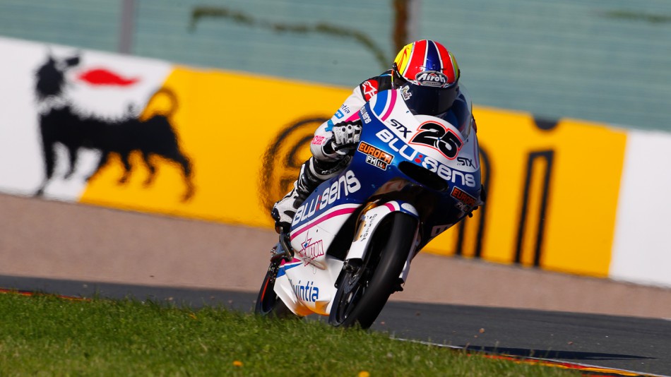 Maverick Viñales, Pev-Blusens-SMX-Paris Hilton, Sachsenring WUP