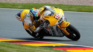 De Angelis review Sachsenring