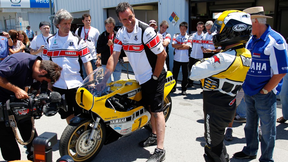 MotoGP Legend Kenny Roberts Sr, Laguna Seca