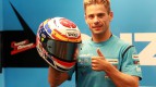 Alvaro Bautista Helmet, Rizla Suzuki MotoGP, Laguna Seca