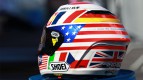 Alvaro Bautista Helmet, Rizla Suzuki MotoGP, Laguna Seca