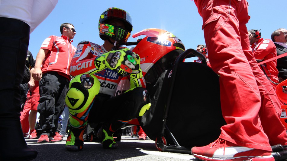 Valentino Rossi, Ducati Team, Laguna Seca RAC