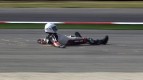 Misano 2011 - Moto2 - QP - Action - Santiago Hernandez - Crash