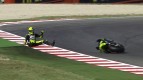 Misano 2011 - Moto2 - QP - Action - Andrea Iannone - Crash