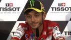 Rossi discusses Ducati developments