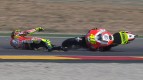 Aragón 2011 - MotoGP - QP - Action - Valentino Rossi - Crash