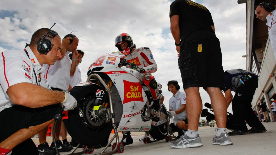 Marco Simoncelli, San Carlo Honda Gresini, MotorLand Aragón QP