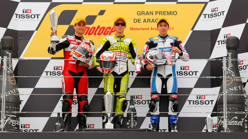 Zarco, Terol, Viñales, Avant-AirAsia-Ajo, Bankia Aspar Team 125cc, Blusens by Paris Hilton Racing, MotorLand Aragón RAC
