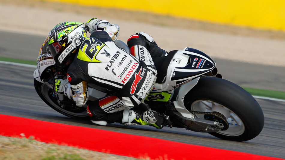 Toni Elias, LCR Honda MotoGP, MotorLand Aragón QP
