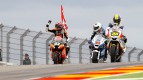 Marquez, Pietri, Gadea, Team Catalunya Caixa Repsol, Italtrans Racing Team, Desguaces La Torre G22, MotorLand Aragón RAC