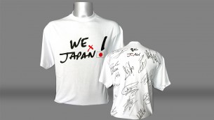 Bid for the original We are for Japan T-shirt 