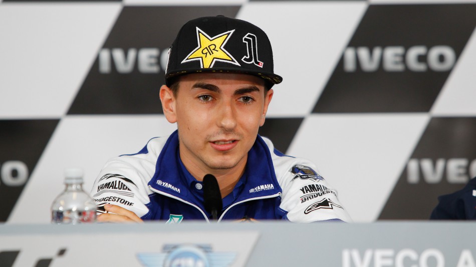 Jorge Lorenzo, Iveco Australian Grand Prix Press Conference