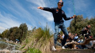 Phillip Island pre-event Stoner Edwards Spies