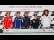 Hayden, Lorenzo, Stoner, Pedrosa, Simoncelli, Iveco Australian Grand Prix