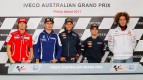 Hayden, Lorenzo, Stoner, Pedrosa, Simoncelli, Iveco Australian Grand Prix