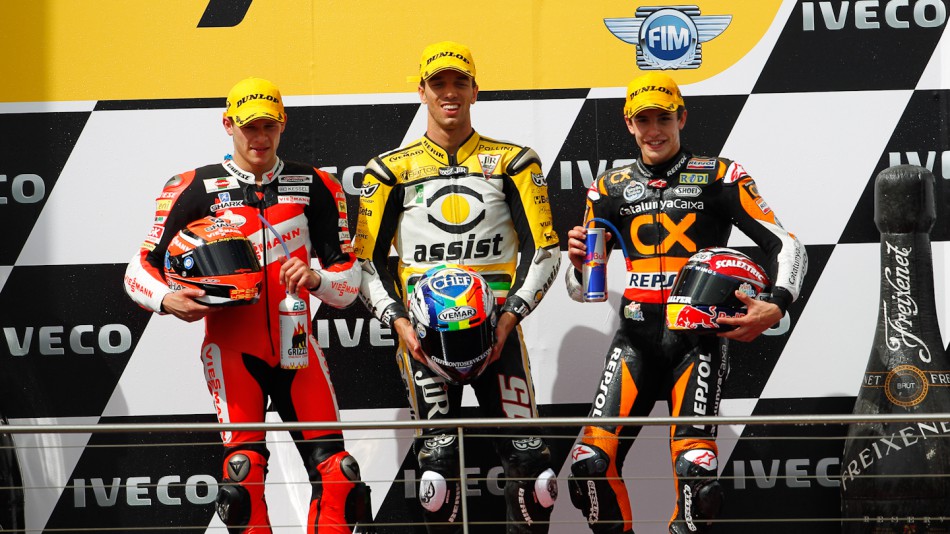 Bradl, De Angelis, Marquez, Viessmann Kiefer Racing, JiR Moto2, Team CatalunyaCaixa Repsol, Phillip Island RAC