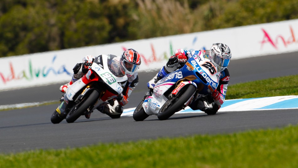 Maverick Viñales, Louis Rossi, Blusens by Paris Hilton, Matteoni Racing, Phillip Island FP2