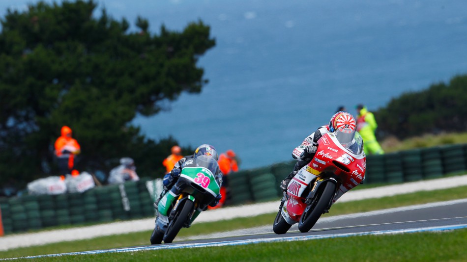 Johann Zarco, Luis Salom, Avant-AirAsia-Ajo, RW Racing GP, Phillip Island RAC