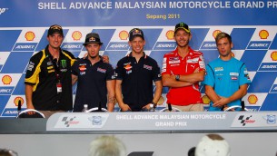 Malaysia Grand Prix Sepang press conference