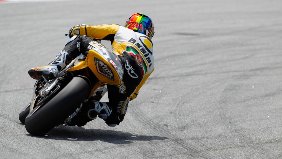 Alex de Angelis, JiR Moto2, Sepang FP2