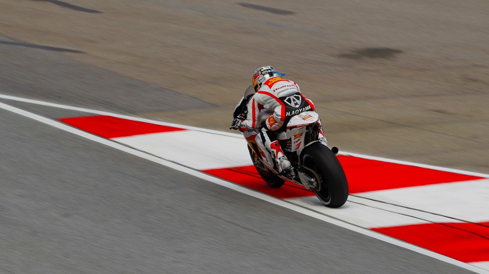 Hiroshi Aoyama, San Carlo Honda Gresini, Sepang WUP