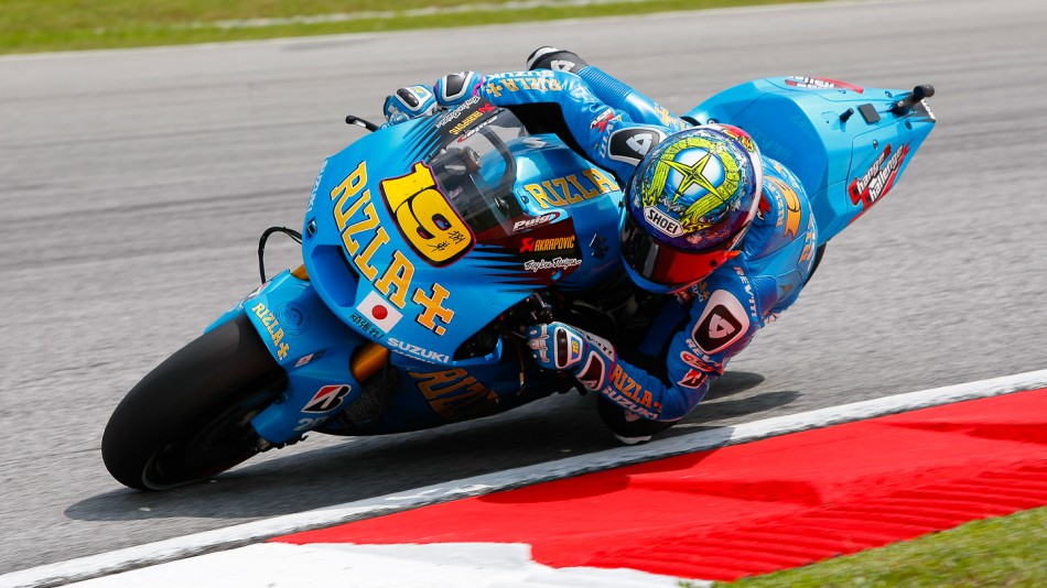 Alvaro Bautista, Rizla Suzuki MotoGP, Sepang WUP