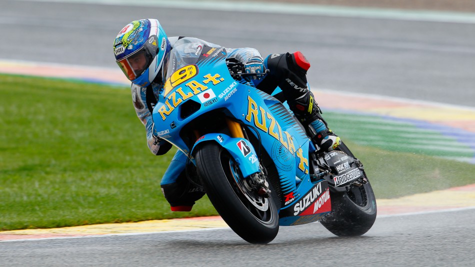 Alvaro Bautista, Rizla Suzuki MotoGP, Valencia FP2